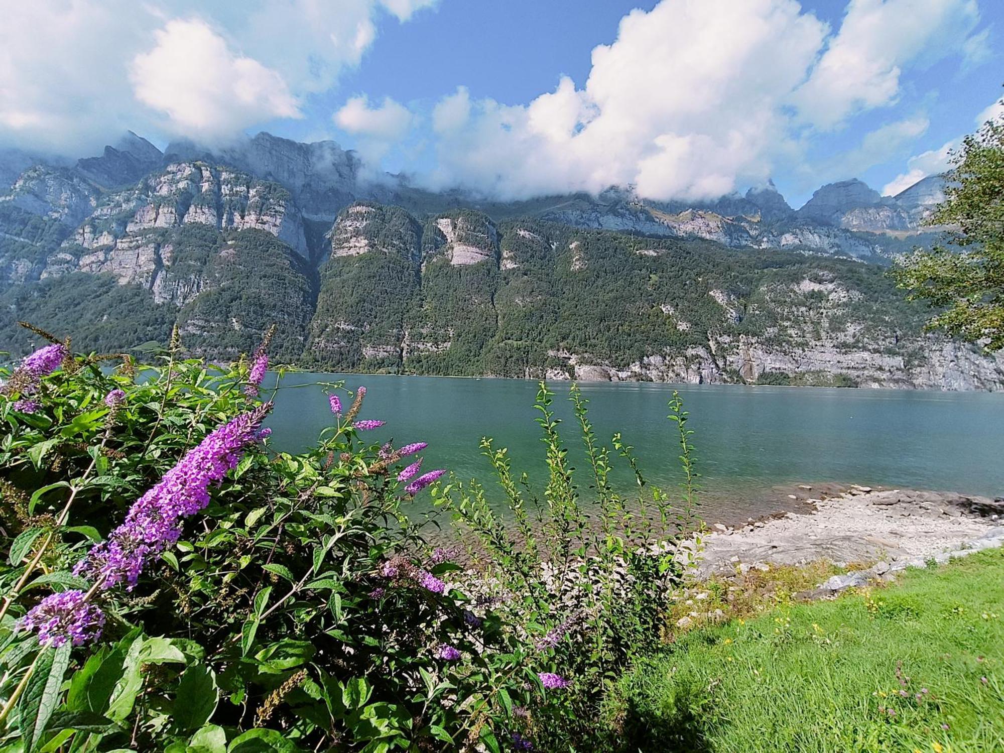 Marina Walensee Hotel Unterterzen エクステリア 写真