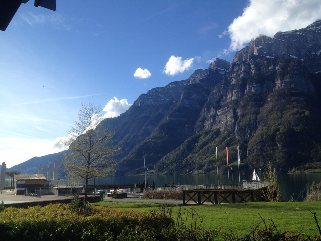 Marina Walensee Hotel Unterterzen エクステリア 写真