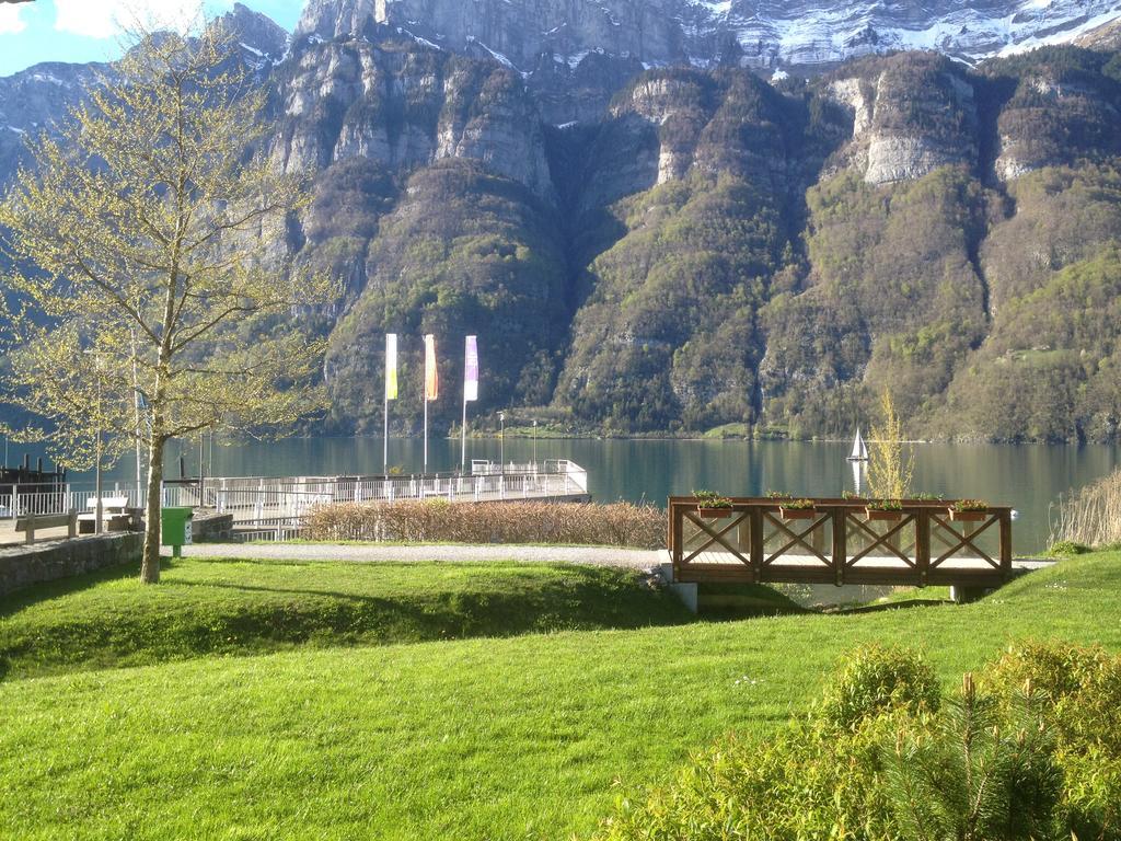 Marina Walensee Hotel Unterterzen エクステリア 写真