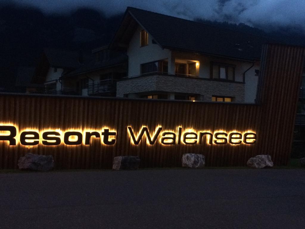 Marina Walensee Hotel Unterterzen エクステリア 写真