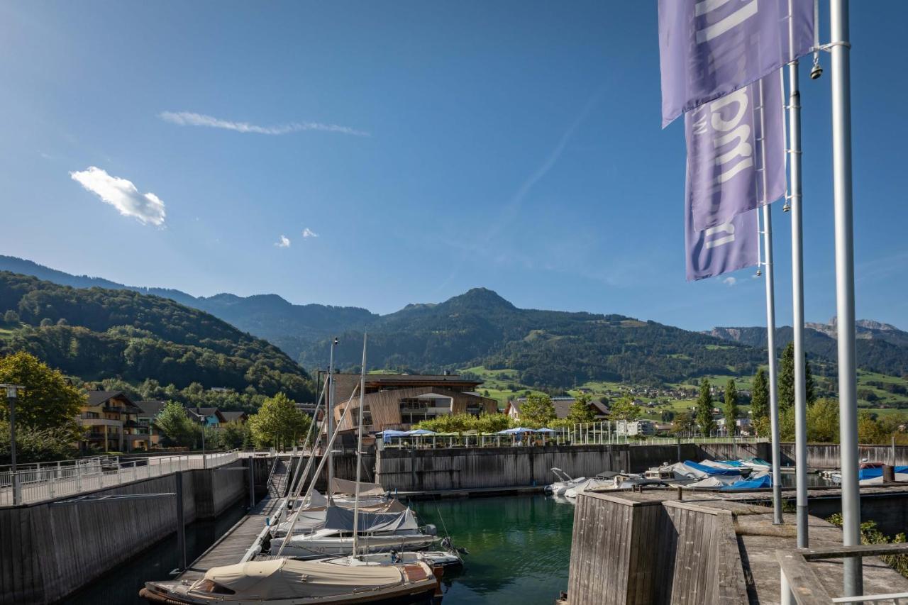 Marina Walensee Hotel Unterterzen エクステリア 写真