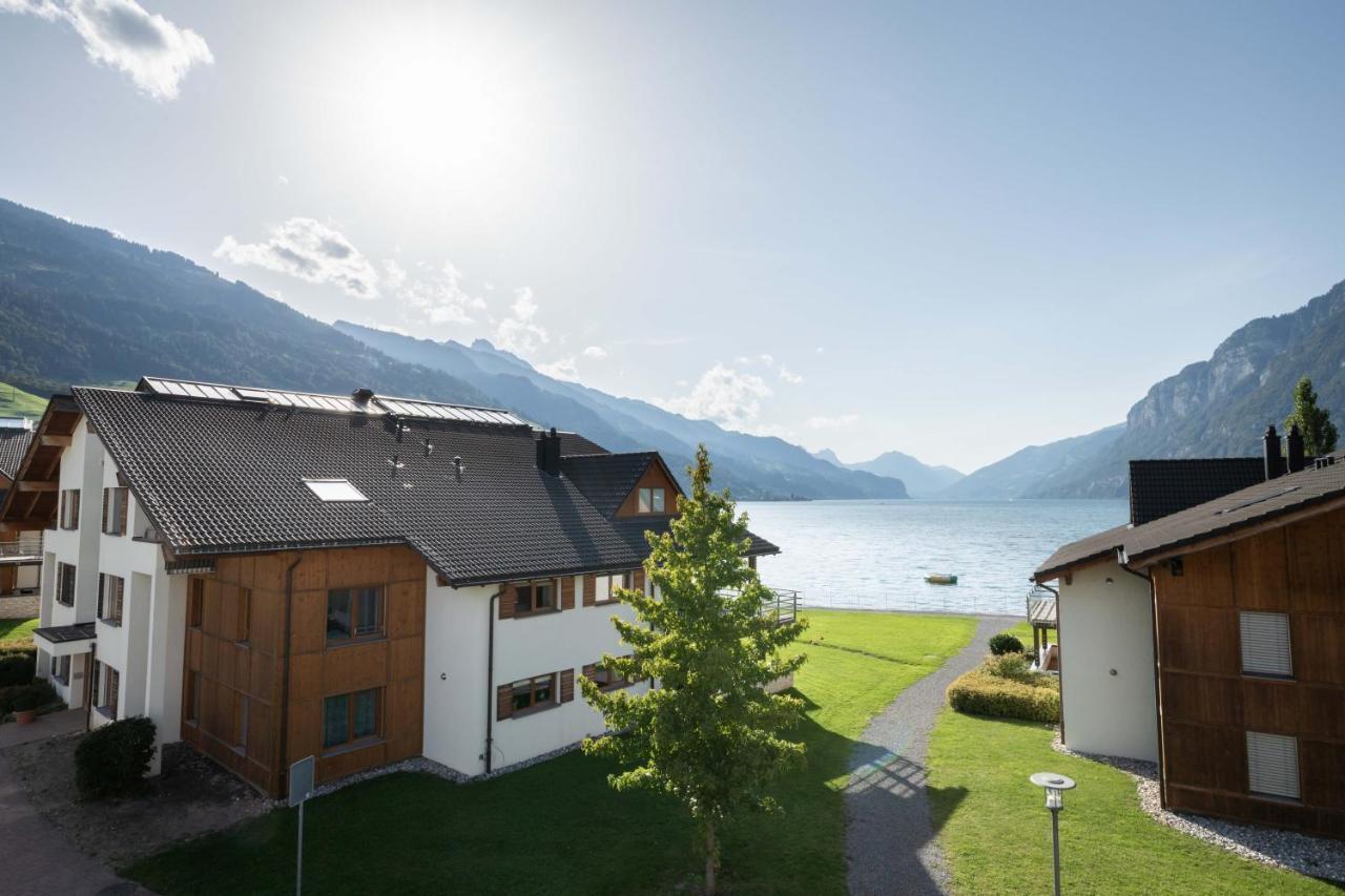 Marina Walensee Hotel Unterterzen エクステリア 写真
