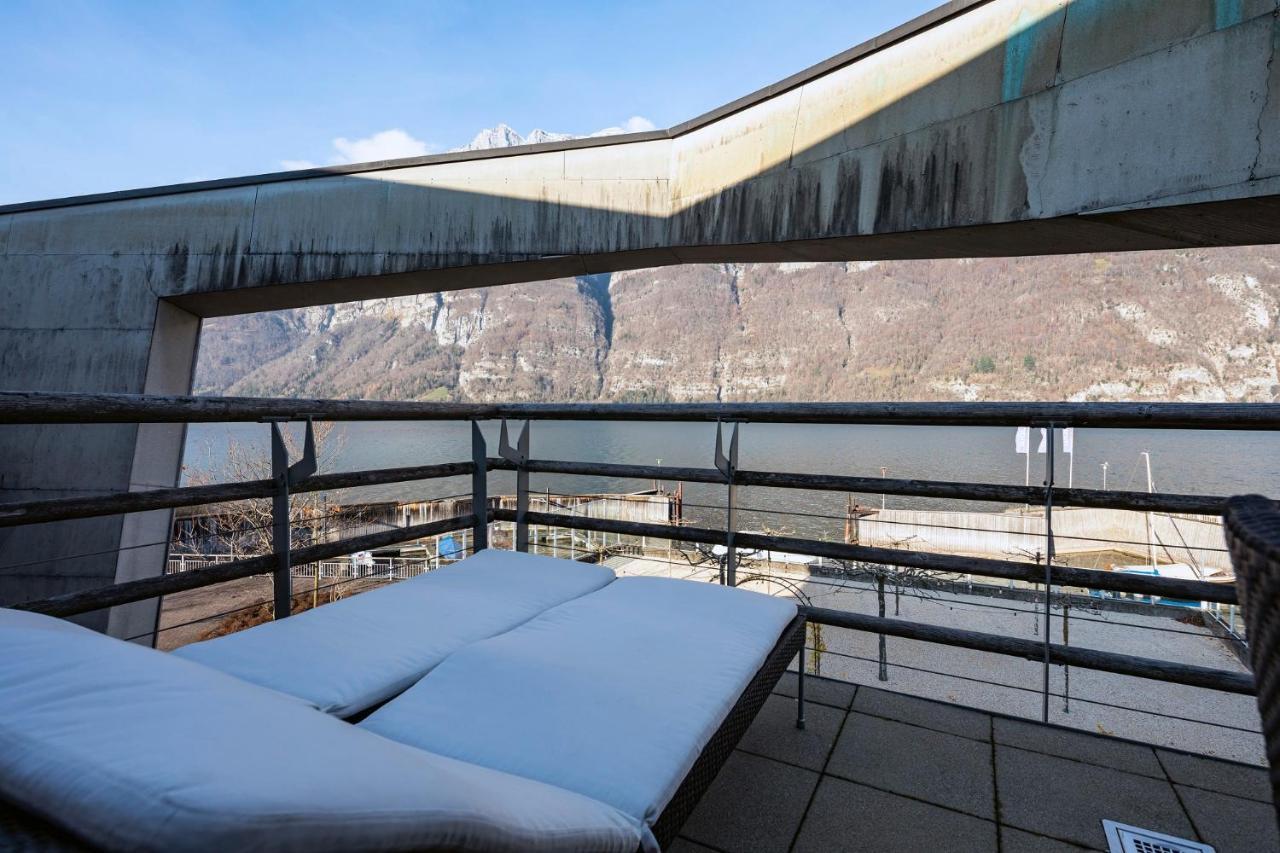 Marina Walensee Hotel Unterterzen エクステリア 写真